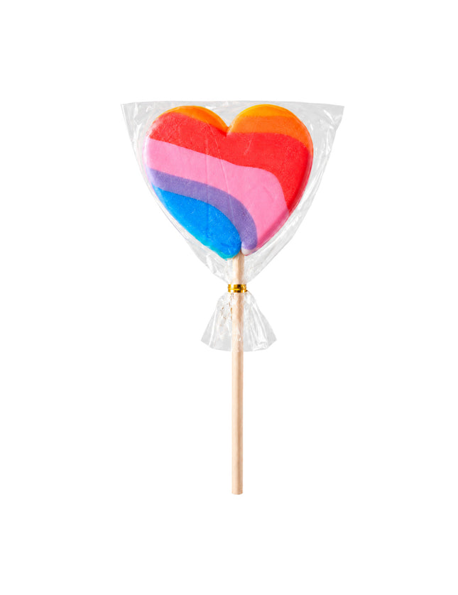 Mini Hartlolly Regenboog Summer