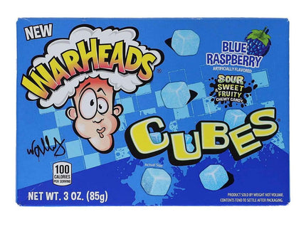 Warheads Cubes Blue Raspberry