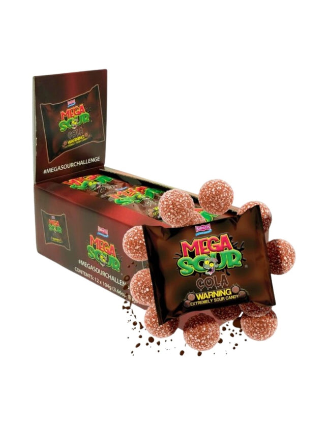 Mega Sour Challenge Cola
