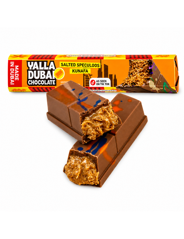 Gezouten Speculooschocolade 80g