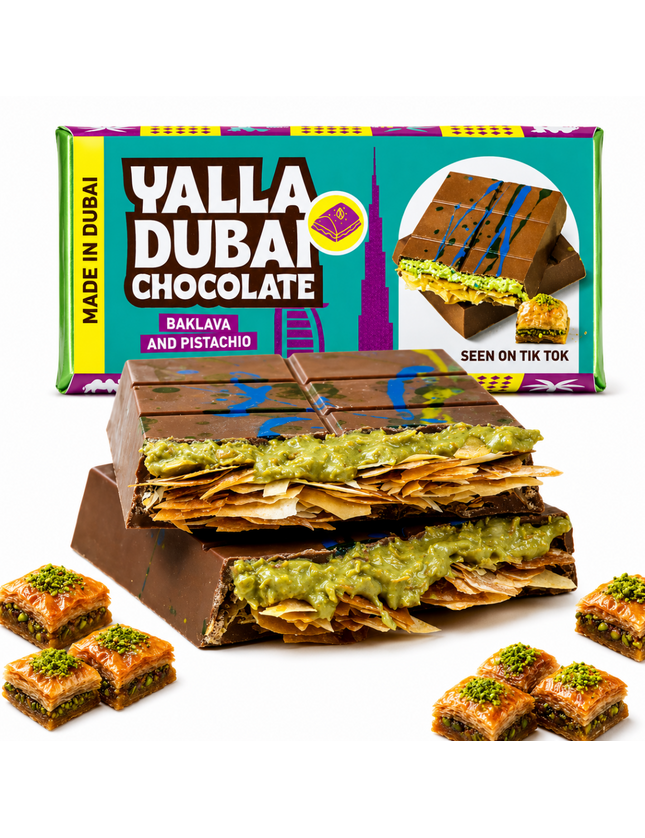 Baklava Dubai Chocolade 180g
