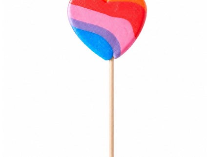 Mini Hartlolly Regenboog Summer